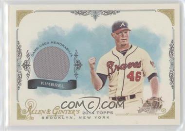 2014 Topps Allen & Ginter's - Full Size Relics #FSR-CKI - Craig Kimbrel