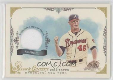 2014 Topps Allen & Ginter's - Full Size Relics #FSR-CKI - Craig Kimbrel