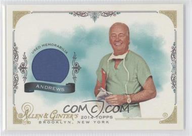 2014 Topps Allen & Ginter's - Full Size Relics #FSR-DA - Dr. James Andrews