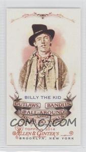 2014 Topps Allen & Ginter's - Outlaws Bandits and All Around Neer Do Wells Mini #OBA-03 - Billy the Kid