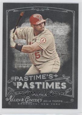 2014 Topps Allen & Ginter's - Pastime's Pastimes #PP-AP - Albert Pujols