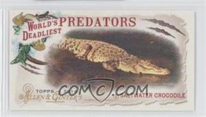 2014 Topps Allen & Ginter's - World’s Deadliest Predators Mini #WDP-14 - Saltwater Crocodile