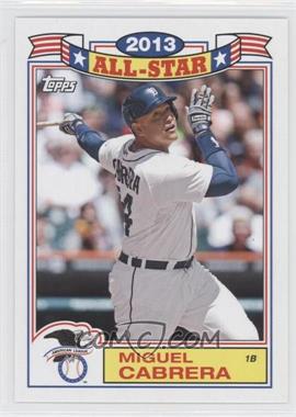 2014 Topps Archives - 1987 Topps All-Stars #87-MC - Miguel Cabrera