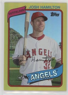 2014 Topps Archives - [Base] - Gold #76 - Josh Hamilton /199