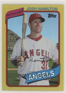 2014 Topps Archives - [Base] - Gold #76 - Josh Hamilton /199