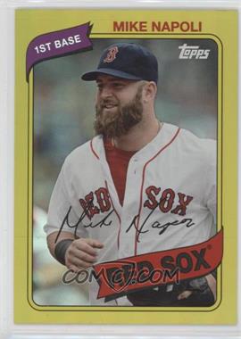 2014 Topps Archives - [Base] - Gold #94 - Mike Napoli /199
