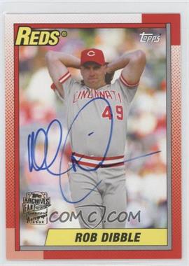 2014 Topps Archives - Fan Favorites Autographs #FFA-RD - Rob Dibble