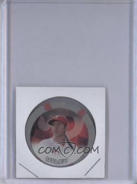 2014 Topps Chipz - [Base] - Silver With Team Logo Sticker #_CHUT - Chase Utley