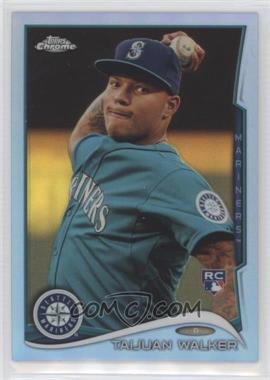 2014 Topps Chrome - [Base] - Blue Refractor #22 - Taijuan Walker /199