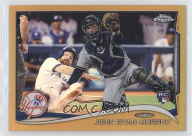 2014 Topps Chrome - [Base] - Gold Refractor #69 - John Ryan Murphy /50