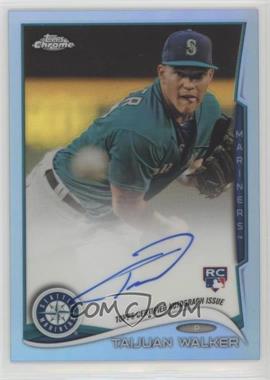 2014 Topps Chrome - [Base] - Image Variation Blue Refractor Rookie Autographs #22 - Taijuan Walker /199