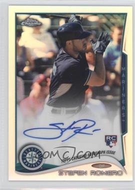 2014 Topps Chrome - [Base] - Image Variation Refractor Rookie Autographs #23 - Stefen Romero /499