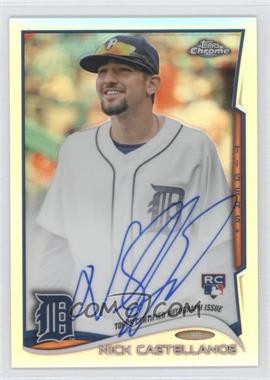 2014 Topps Chrome - [Base] - Image Variation Refractor Rookie Autographs #4 - Nick Castellanos /499