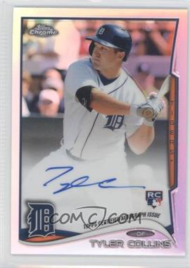 2014 Topps Chrome - [Base] - Image Variation Refractor Rookie Autographs #59.2 - Tyler Collins /499