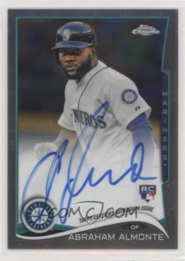 2014 Topps Chrome - [Base] - Image Variation Rookie Autographs #12 - Abraham Almonte