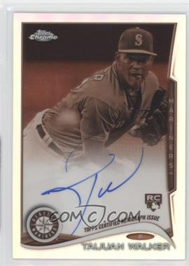 2014 Topps Chrome - [Base] - Image Variation Sepia Refractor Rookie Autographs #22 - Taijuan Walker /75