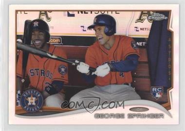 2014 Topps Chrome - [Base] - Refractor #138 - George Springer