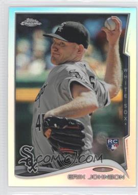 2014 Topps Chrome - [Base] - Refractor #98 - Erik Johnson