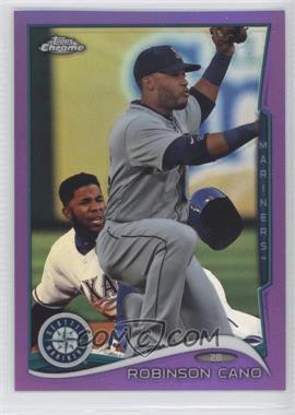 2014 Topps Chrome - [Base] - Retail Purple Refractor #116 - Robinson Cano