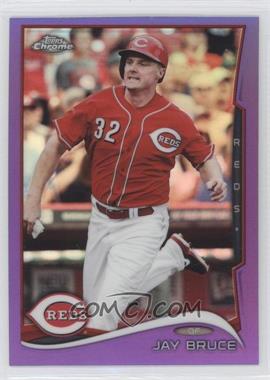 2014 Topps Chrome - [Base] - Retail Purple Refractor #164 - Jay Bruce