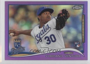 2014 Topps Chrome - [Base] - Retail Purple Refractor #66 - Yordano Ventura