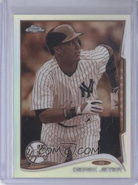 2014 Topps Chrome - [Base] - Sepia Refractor #56 - Derek Jeter /75