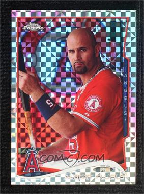 2014 Topps Chrome - [Base] - X-Fractor #130 - Albert Pujols