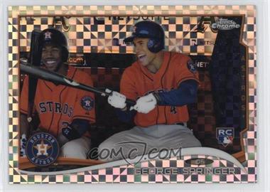 2014 Topps Chrome - [Base] - X-Fractor #138 - George Springer