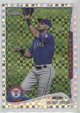 2014 Topps Chrome - [Base] - X-Fractor #180 - Alex Rios