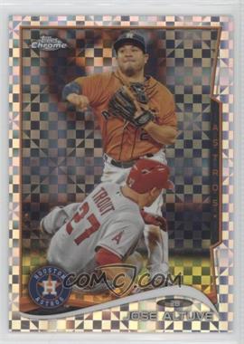 2014 Topps Chrome - [Base] - X-Fractor #52 - Jose Altuve