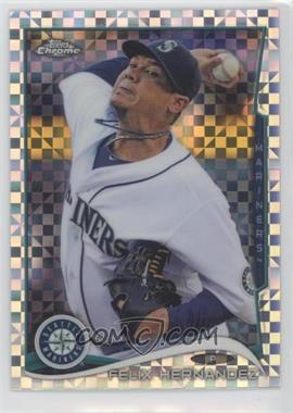 2014 Topps Chrome - [Base] - X-Fractor #61 - Felix Hernandez