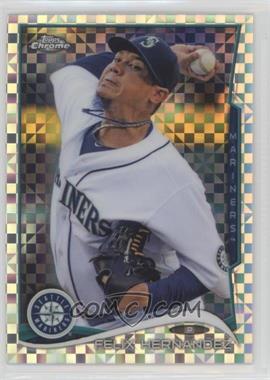 2014 Topps Chrome - [Base] - X-Fractor #61 - Felix Hernandez