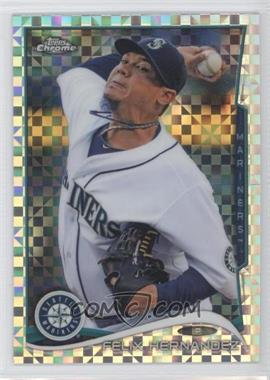 2014 Topps Chrome - [Base] - X-Fractor #61 - Felix Hernandez