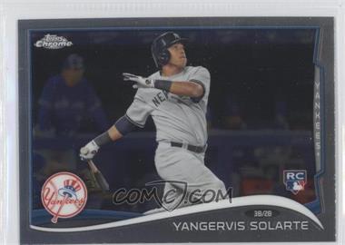 2014 Topps Chrome - [Base] #126 - Yangervis Solarte