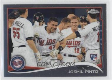 2014 Topps Chrome - [Base] #24 - Josmil Pinto