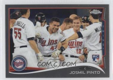 2014 Topps Chrome - [Base] #24 - Josmil Pinto