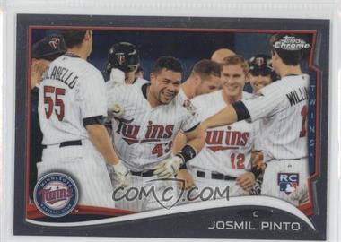 2014 Topps Chrome - [Base] #24 - Josmil Pinto