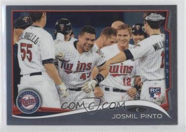 2014 Topps Chrome - [Base] #24 - Josmil Pinto