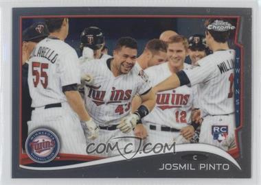 2014 Topps Chrome - [Base] #24 - Josmil Pinto