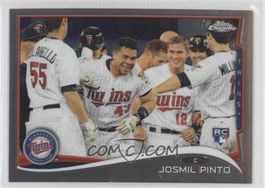 2014 Topps Chrome - [Base] #24 - Josmil Pinto