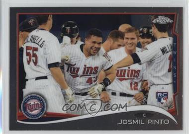 2014 Topps Chrome - [Base] #24 - Josmil Pinto