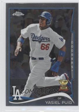 2014 Topps Chrome - [Base] #90.1 - Yasiel Puig (Running)