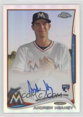 2014 Topps Chrome - Rookie Autographs - Refractor #AH - Andrew Heaney /499