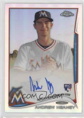 2014 Topps Chrome - Rookie Autographs - Refractor #AH - Andrew Heaney /499