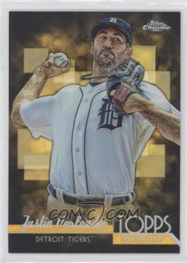 2014 Topps Chrome - Topps Shelf #TS-JVE - Justin Verlander