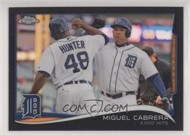 2014 Topps Chrome Update - Mega Box [Base] - Black Refractor #MB-37 - Miguel Cabrera /99