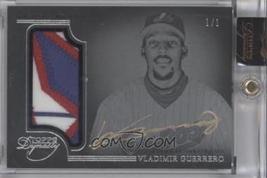 2014 Topps Dynasty - Autograph Patches - Silver #AP VGE2 - Vladimir Guerrero /1 [Uncirculated]