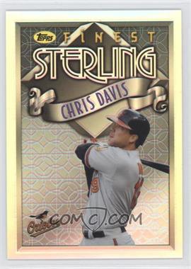 2014 Topps Finest - 1996 Topps Sterling Design - Refractor #TS-CD - Chris Davis