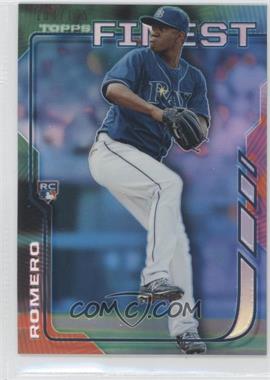 2014 Topps Finest - [Base] - Blue Refractor #34 - Enny Romero /125