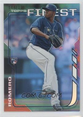 2014 Topps Finest - [Base] - Blue Refractor #34 - Enny Romero /125